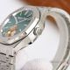 Swiss Replica Audemars Piguet Royal Oak Tourbillon 2924 Green Face Diamond-set Bezel (5)_th.jpg